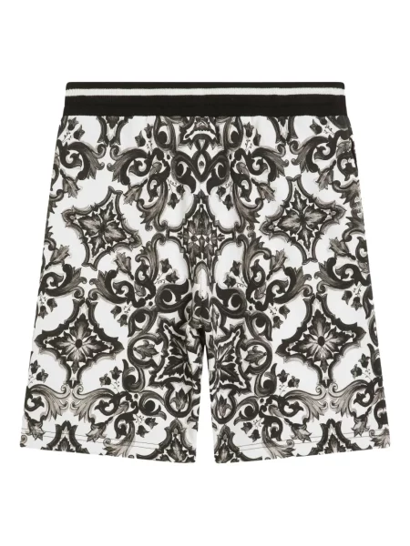 Bermudy dziecięce Dolce And Gabbana czarne