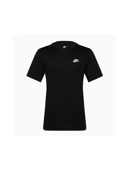 Футболка Nike Sportswear Club чорно-біла біла
