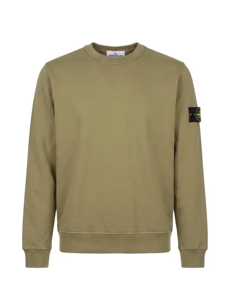 Pulover Stone Island cu strasuri verde