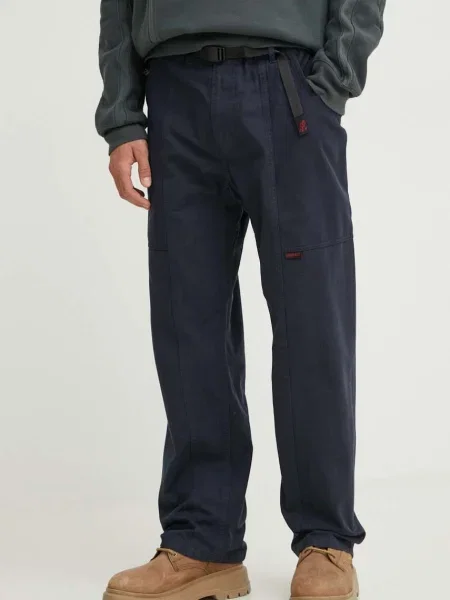 Hlače Gramicci mornarsko modra