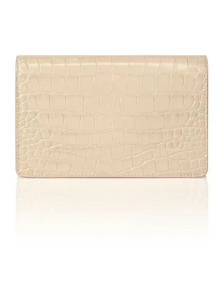 Torebka Philipp Plein skórzana beżowa