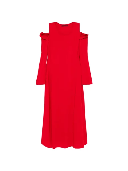 Maxi rochie maxi Yohji Yamamoto de costum roșu