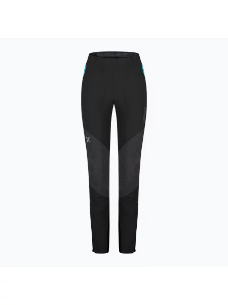 Pantaloni pentru femei Montura Vertigo black/turquoise negru