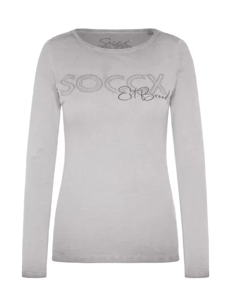 Soccx Majica / temno siva