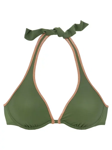 BRUNO BANANI Sutien costum de baie maro verde