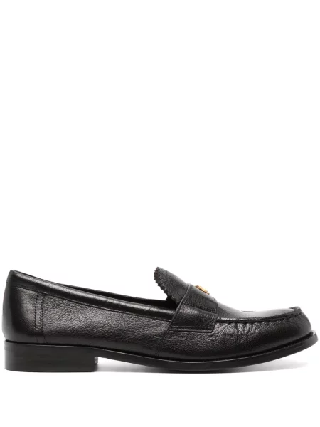 Pantofi loafer Tory Burch din piele negru