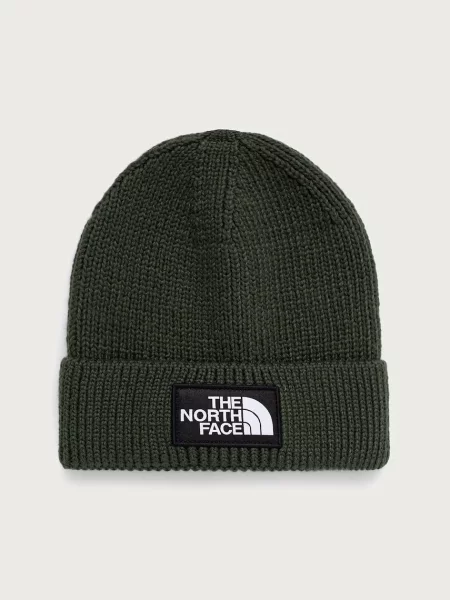The North Face czapka TNF Logo Box zielona