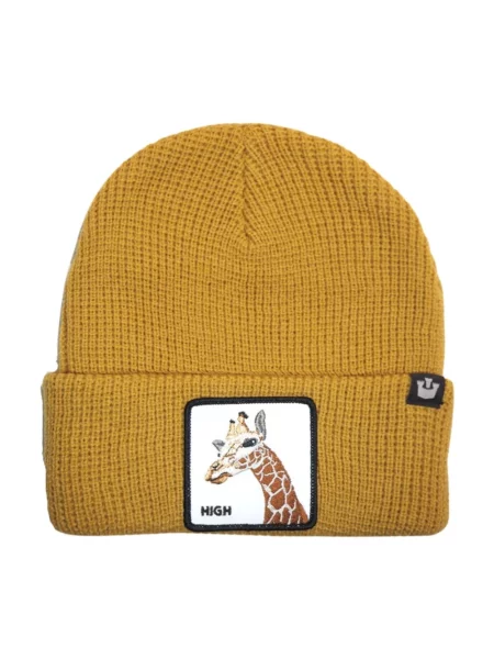 Lniana czapka Goorin Bros brązowa