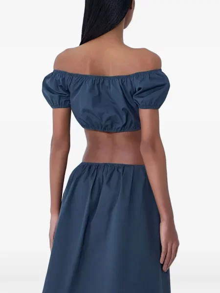 Top Miu Miu albastru