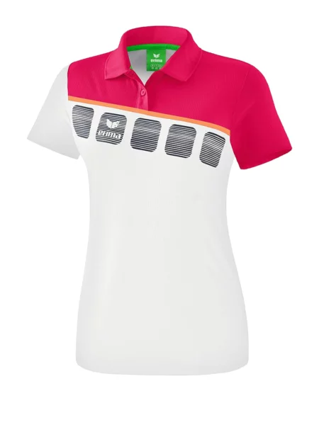 ERIMA Funkcionalna majica siva / rdeča bela