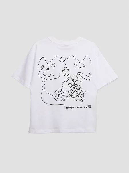 Дитяча Футболка YUKI білий