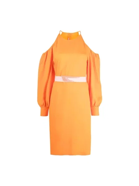 Sukienka Stella Mccartney pomarańczowa