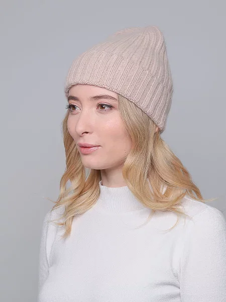 LuckyLOOK Шапка бежевий