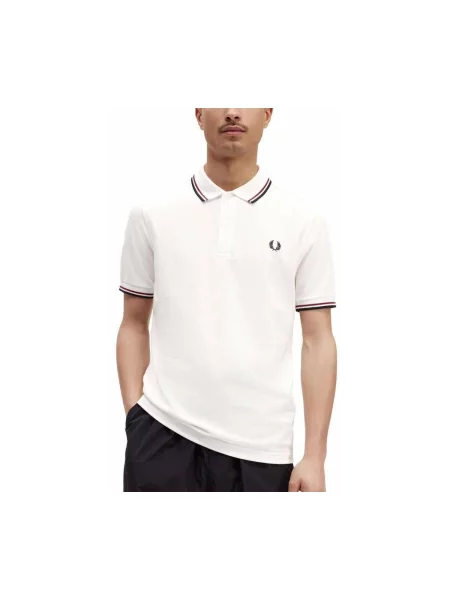 Tricou Fred Perry alb