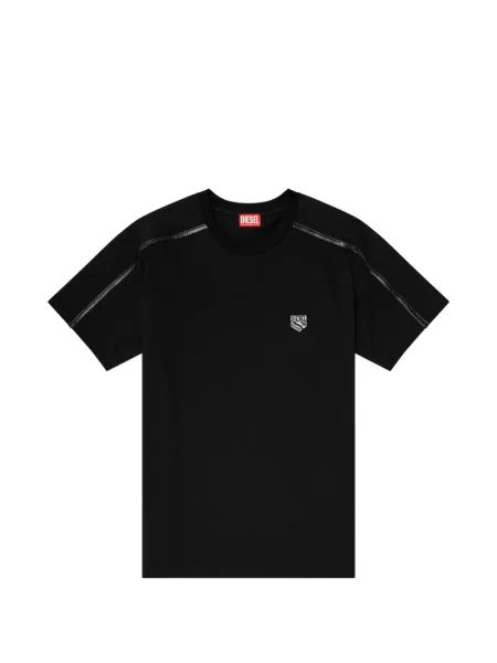 Tricou Diesel cu autograf negru