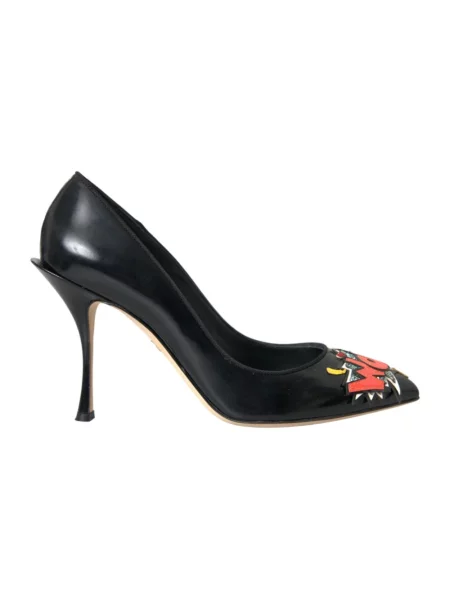 Czółenka Dolce And Gabbana na szpilce czarna