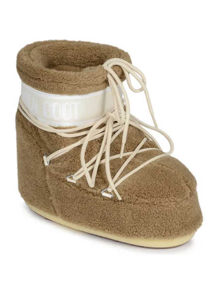 Moon Boot cizme de iarnă MB ICON LOW FLEECE maro