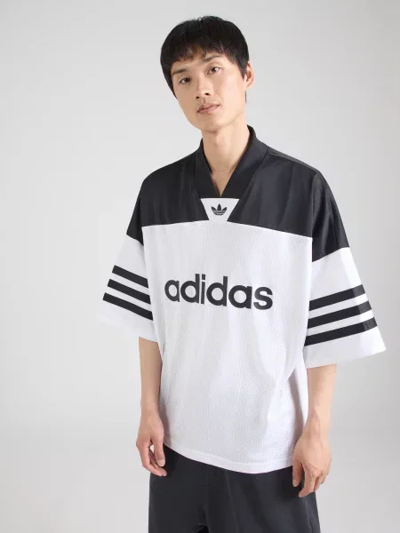 ADIDAS ORIGINALS Tričko čierna biela