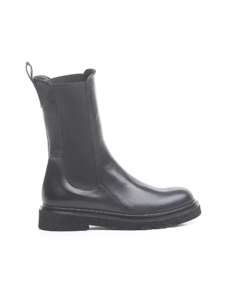 Buty do kostki Rotta skórzane czarne