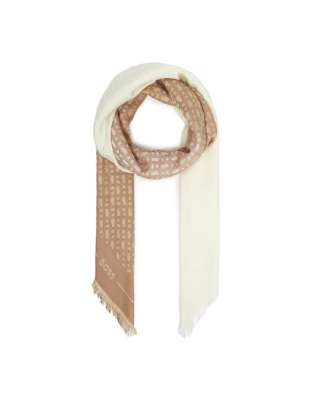 Платок Boss бежевый
