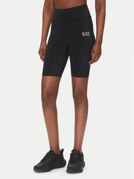 Emporio Armani Sportske hlače / bijela crna