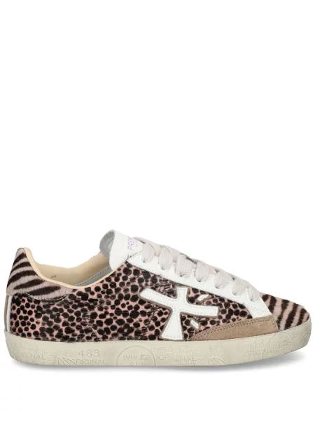 Sneakerși Premiata cu imagine cu model leopard