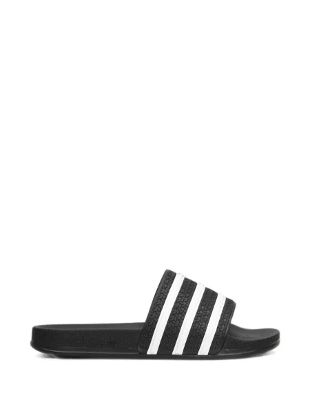 Bőr sneaker Adidas Adilette fekete