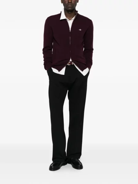 Cardigan Gant de lână roșu