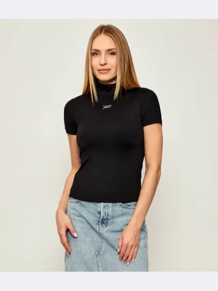 Tommy Jeans Tricou / argintiu negru