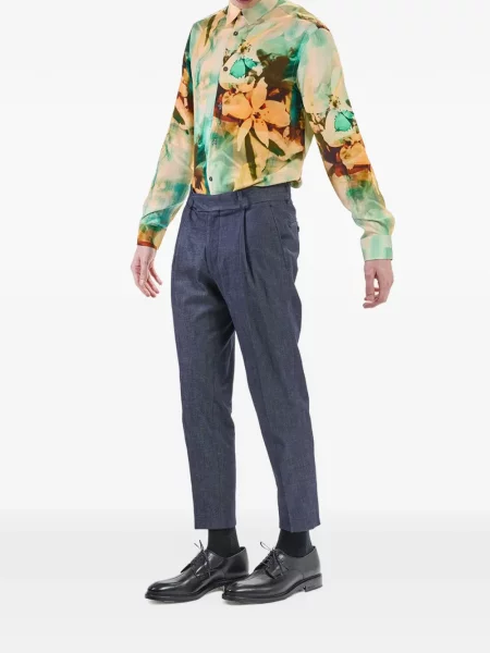 Pantaloni Karl Lagerfeld albastru