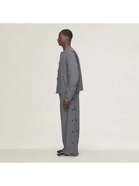 SPORTOWE SPODNIE DRESOWE UNIFORM ADAPTIVE Z 3 PASKAMI szare