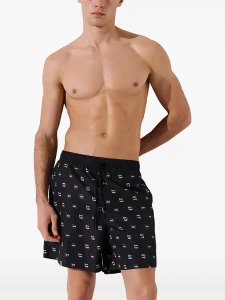 Slip de baie Karl Lagerfeld negru