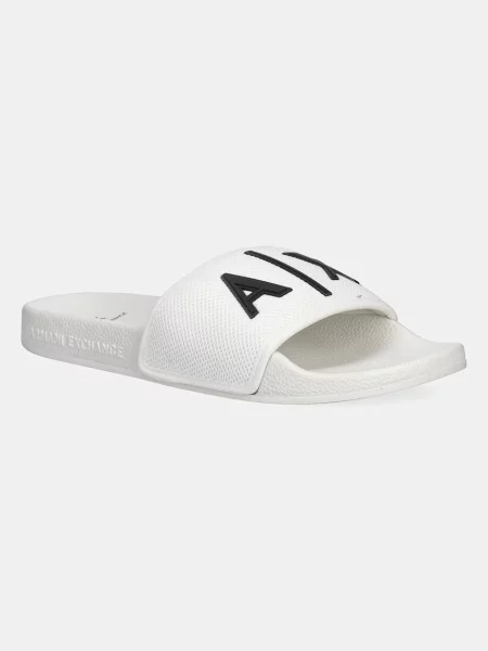 Чехли Armani Exchange мъжки бяло