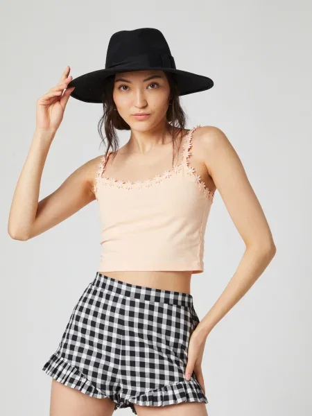 Daahls by Emma Roberts exclusively for ABOUT YOU Top Amalia caisă portocaliu