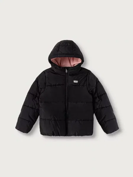 Levi's Kids Geacă de primăvară-toamnă gri metalic negru
