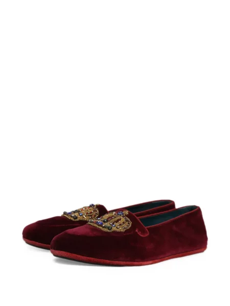 Βελούδινα σκαρπινια Dolce & Gabbana κόκκινο