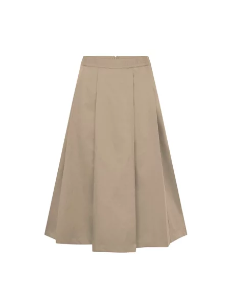 Spódnica midi Raffaello Rossi beżowa