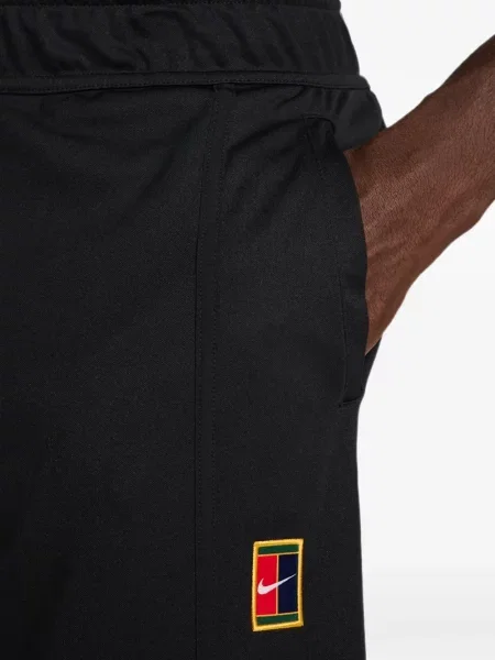 Pantaloni Nike alergare cu autograf alb