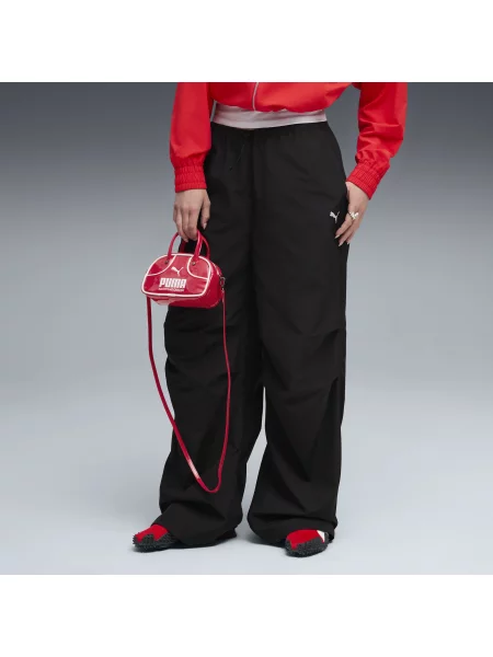 Spodnie spadochroniarskie Wardrobe Essentials czarne