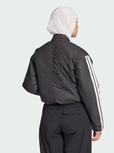 Бомбер Adidas черный