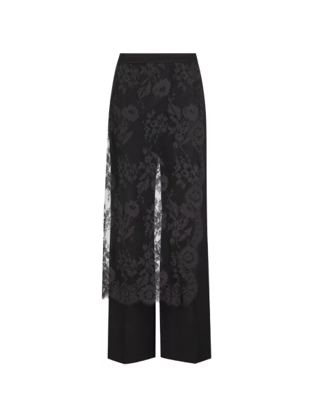 Pantaloni Zimmermann din dantelă negru