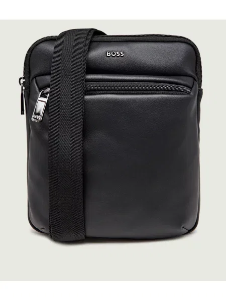 BOSS BLACK Oldaltáska Jace_Envelope fekete
