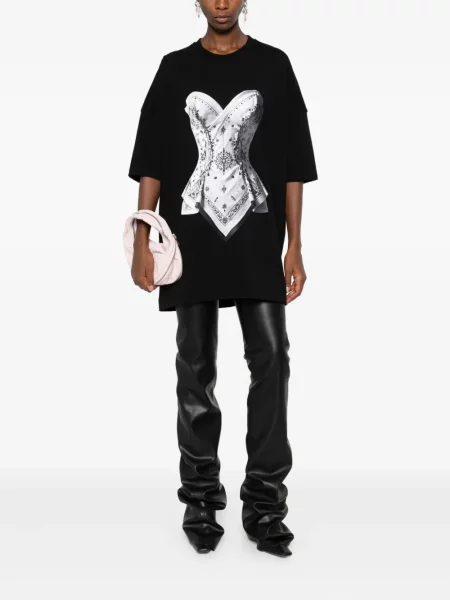 Tricou Hamza cu imagine negru