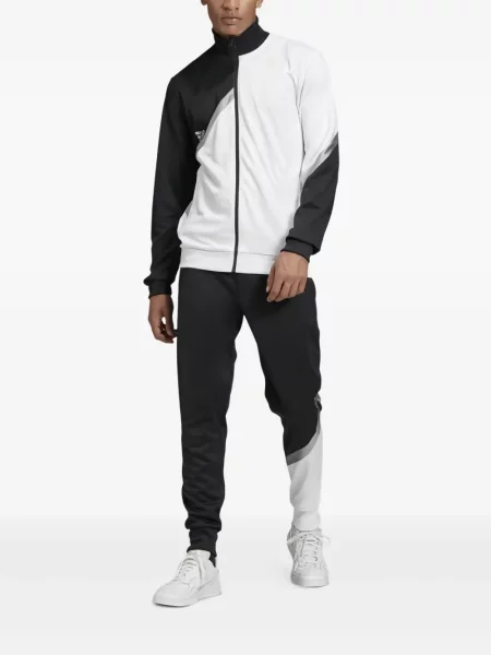 Geacă Adidas alergare alb