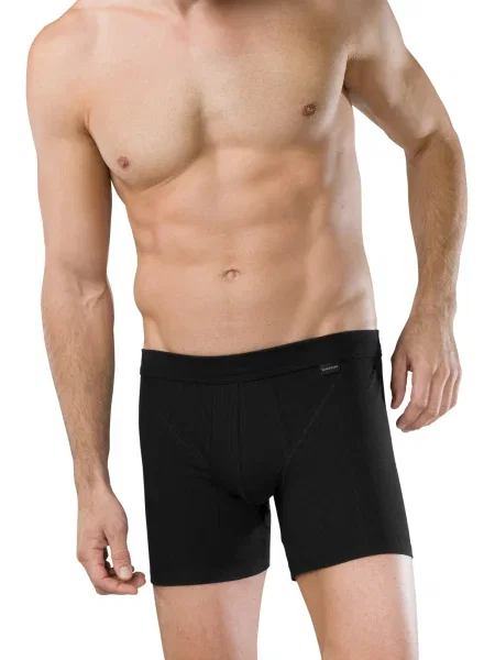 SCHIESSER Boxeralsók Authentic' fekete