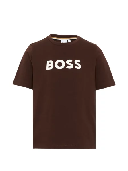 Koszulka dziecięca Bosswear brązowa