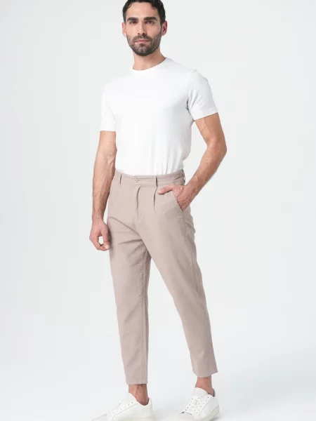 M.O.D MIRACLE OF DENIM Pantaloni eleganți taupe gri