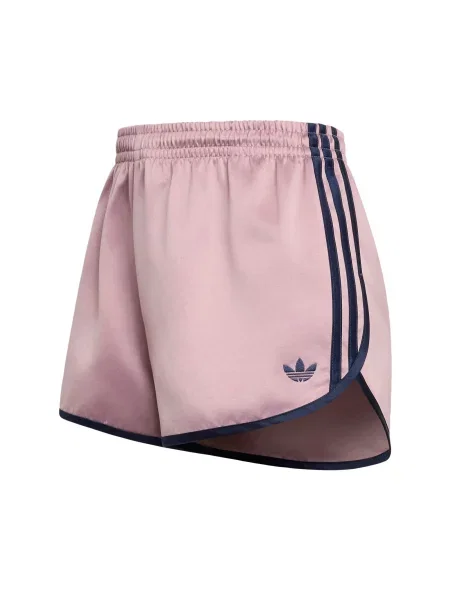 ADIDAS ORIGINALS Hlače SATIN 3S SPRINTER tamno / sivkasto ljubičasta mauve plava