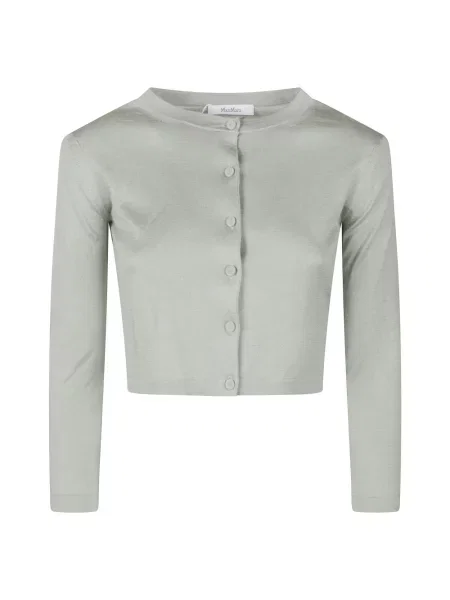 Kardigan Max Mara zielony