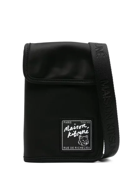 Taška Maison Kitsuné černá